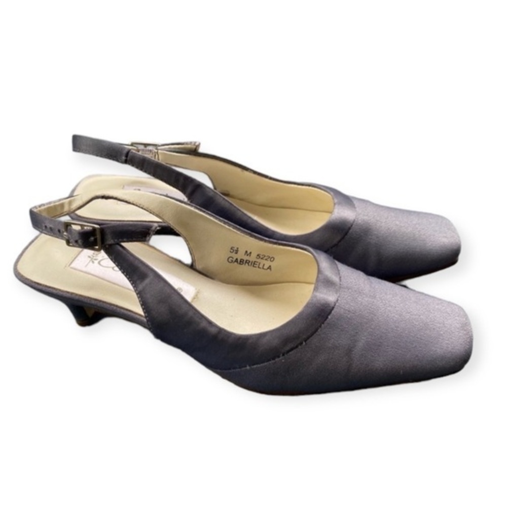 Coloriffics‎ Shoes Gabriella Women’s Size 5.5M Lavender Heel Buckle